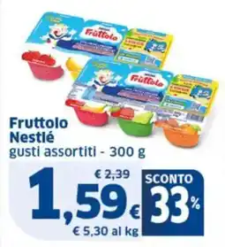Sigma Fruttolo Nestlé offerta