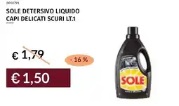 Prezzemolo e Vitale Sole detersivo liquido capi delicati scuri offerta