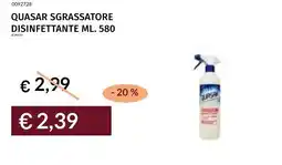 Prezzemolo e Vitale Quasar sgrassatore disinfettante offerta