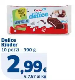 Sigma Delice Kinder offerta