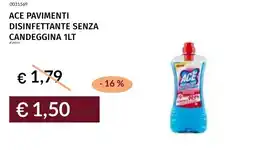 Prezzemolo e Vitale Ace pavimenti disinfettante senza candeggina offerta