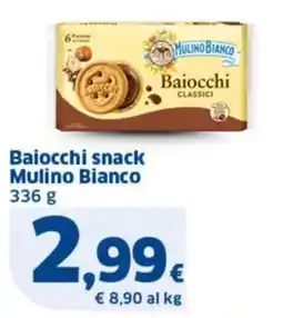 Sigma Baiocchi snack Mulino Bianco offerta