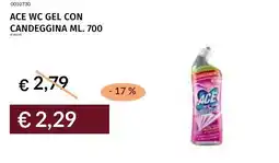 Prezzemolo e Vitale Ace wc gel con candeggina offerta