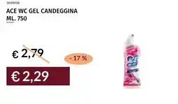 Prezzemolo e Vitale Ace wc gel candeggina offerta