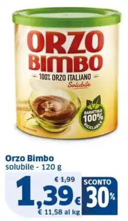 Sigma Orzo Bimbo solubile offerta