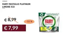 Prezzemolo e Vitale Fairy pastiglie platinum limone x33 offerta