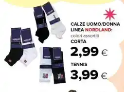 Oasi Calze uomo/donna linea NORDLAND corta offerta