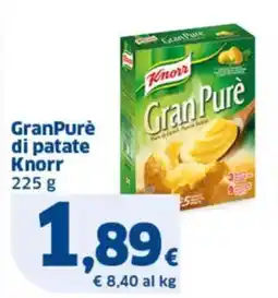 Sigma GranPurè di patate Knorr offerta