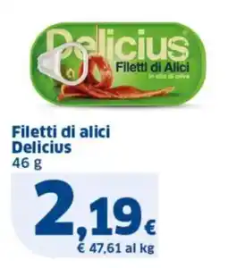 Sigma Filetti di alici Delicius offerta