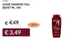 Prezzemolo e Vitale Elvive shampoo full resist offerta