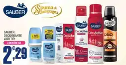 Splendidi e Splendenti Sauber deodorante offerta