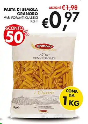 Pasta di semola GRANORO