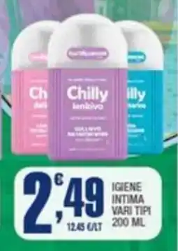 Splendidi e Splendenti Igiene intima offerta