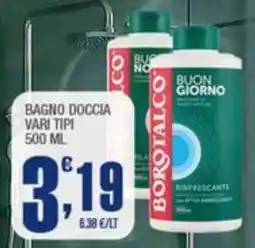 Splendidi e Splendenti Bagno doccia offerta