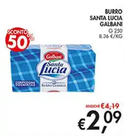 Coal Burro santa lucia GALBANI offerta