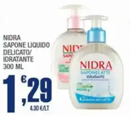 Splendidi e Splendenti Nidra sapone liquido delicato/ idratante offerta