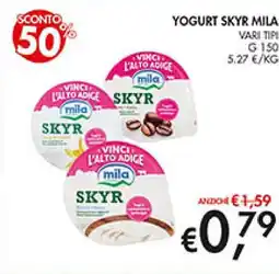 Coal Yogurt skyr MILA offerta