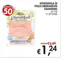 Coal Mortadella di pollo liberamente GRANTERRE offerta
