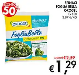 Coal Spinaci foglia bella OROGEL offerta