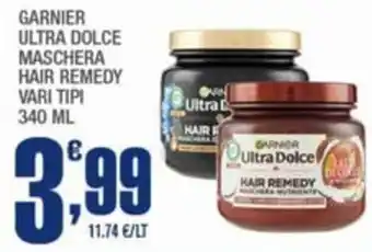 Splendidi e Splendenti Garnier ultra dolce maschera hair remedy offerta