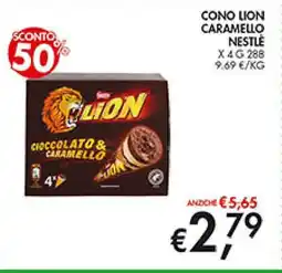 Coal Cono lion caramello NESTLÉ x4 offerta