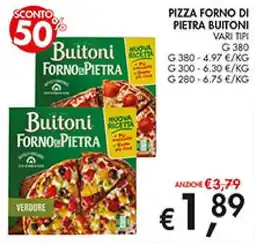 Coal Pizza forno di pietra BUITONI offerta
