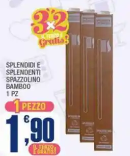 Splendidi e Splendenti Splendidi e splendenti spazzolino bamboo offerta