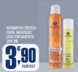 Splendidi e Splendenti Shampoo secco curl mousse/ uso frequente offerta