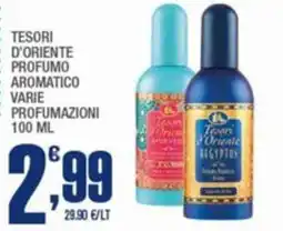 Splendidi e Splendenti Tesori d'oriente profumo aromatico offerta