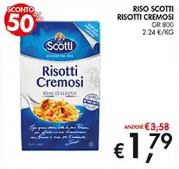 Coal Riso scotti risotti cremosi offerta