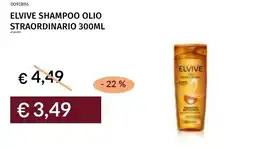 Prezzemolo e Vitale Elvive shampoo olio straordinario offerta