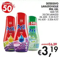 Coal Detersivo lavastovigue PRIL GEL offerta