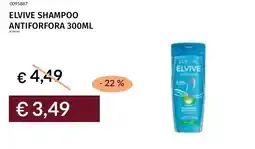 Prezzemolo e Vitale Elvive shampoo antiforfora offerta