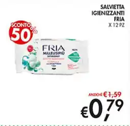 Coal Salvietta igienizzanti FRIA x12 pz offerta