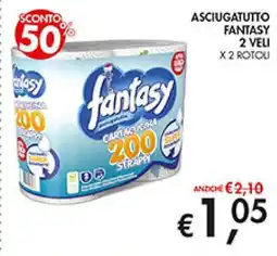 Coal Asciugatutto fantasy 2 veli x 2 rotou offerta