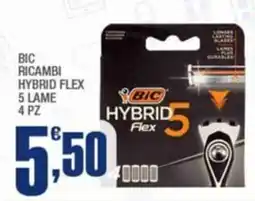 Splendidi e Splendenti Bic ricambi hybrid flex 5 lame offerta