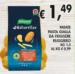 Coal Pasta gialla da friggere RUGGIERO offerta