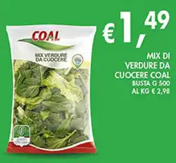 Coal Mix di verdure da cuocere busta COAL offerta