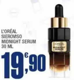 Splendidi e Splendenti L'oréal sieroviso midnight serum offerta