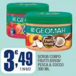 Splendidi e Splendenti Scrub corpo frutti rossi pesca & cocco offerta