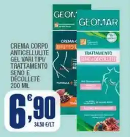 Splendidi e Splendenti Crema corpo anticellulite gel/ trattamento seno e decollete offerta