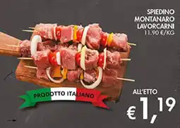 Coal Spiedino montanaro LAVORCARNI offerta