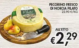 Coal Pecorino fresco di norcia PILATO offerta