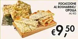 Coal Focaccione al rosmarino/ cipolla offerta