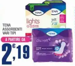 Splendidi e Splendenti Tena assorbenti offerta