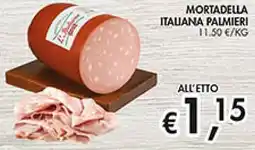 Coal Mortadella italiana PALMIERI offerta