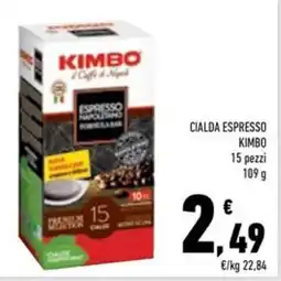 Conad Superstore Cialda espresso kimbo offerta