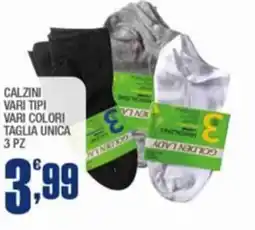 Splendidi e Splendenti Calzini offerta
