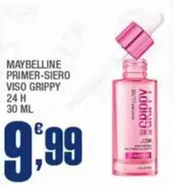 Splendidi e Splendenti Maybelline primer-siero viso grippy 24 H offerta