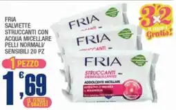 Splendidi e Splendenti Fria salviette struccanti con acqua micellare pelli normali/ sensibili offerta